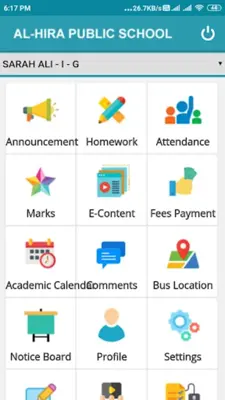 Al -Hira Public School android App screenshot 0